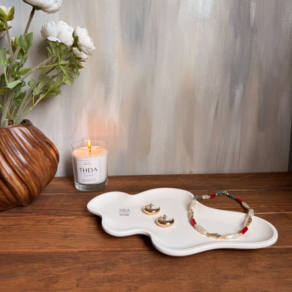 Kıvrım Model Dekoratif Tabak