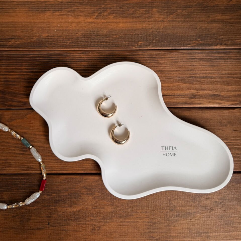 Kıvrım Model Dekoratif Tabak