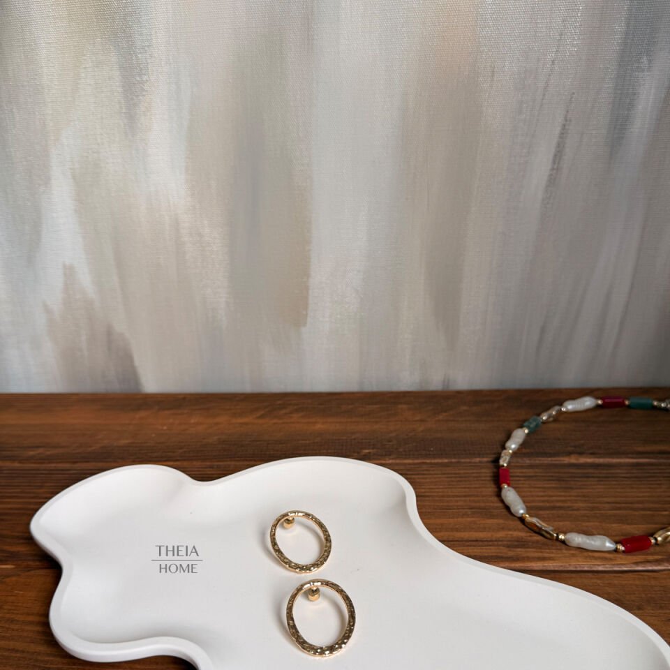 Kıvrım Model Dekoratif Tabak