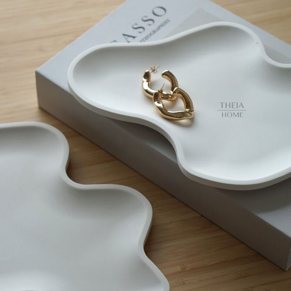 Kıvrım Model Dekoratif Tabak