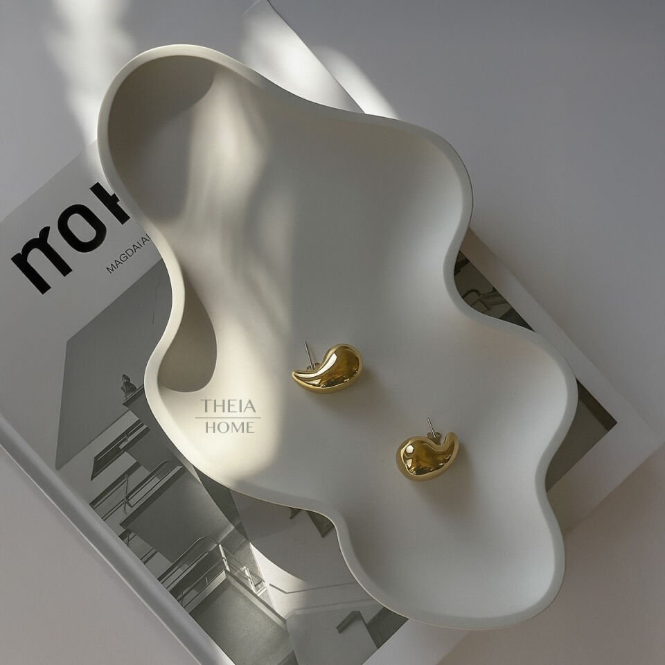 Kıvrım Model Dekoratif Tabak