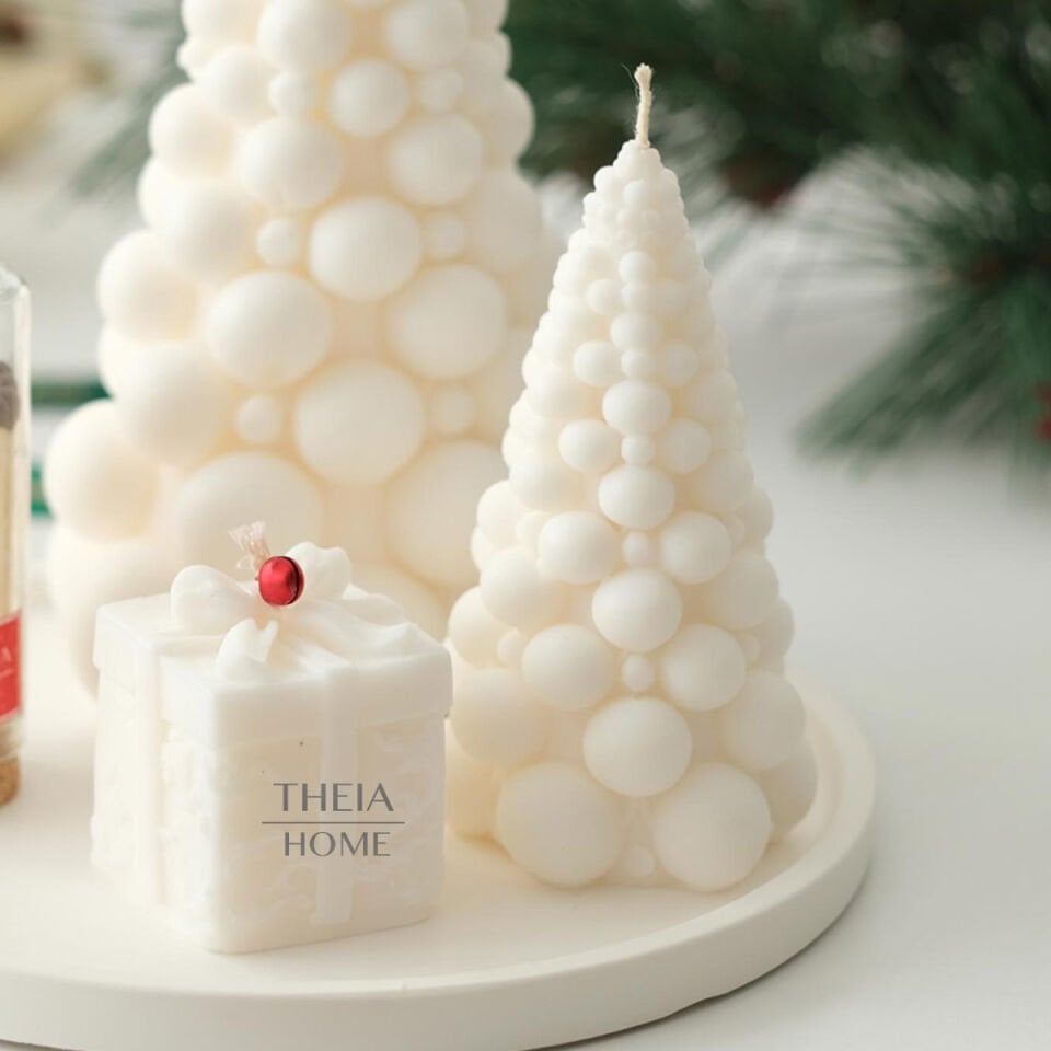 Yeni Yıl Hediye Seti – 14 / Mum & Kibrit & Sofistik Tabak