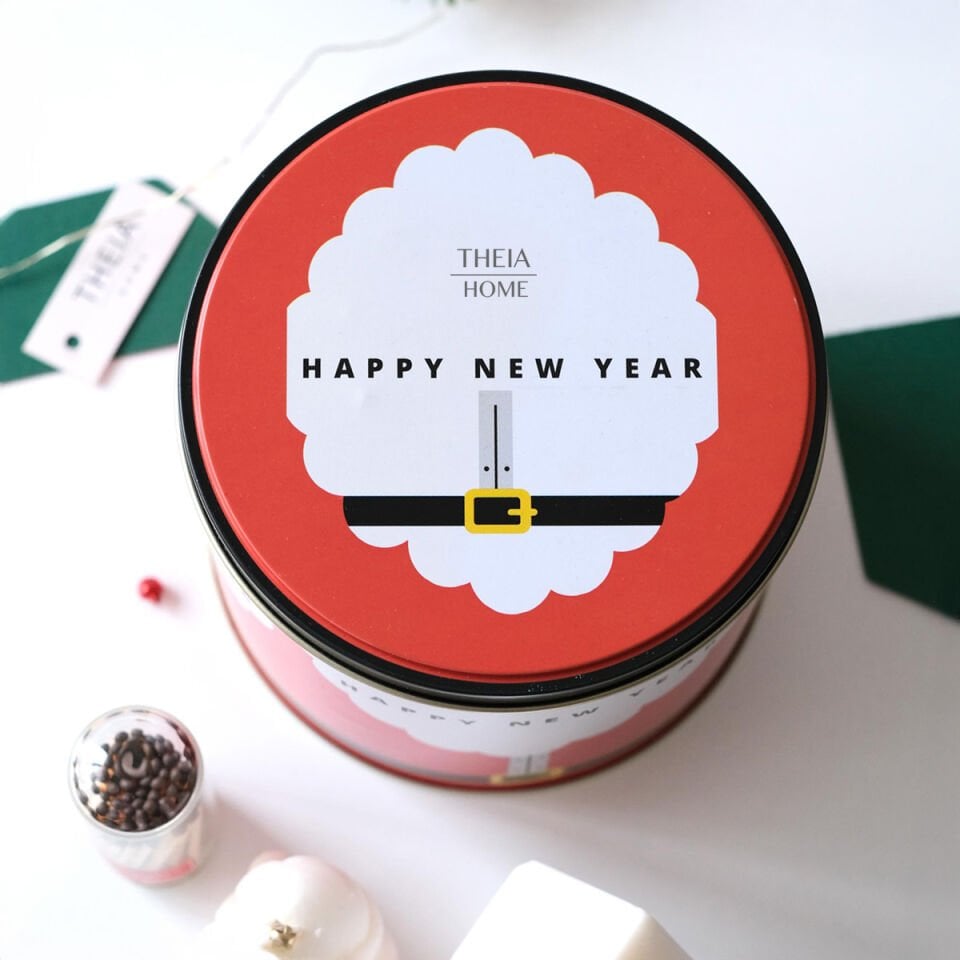 Yeni Yıl Temalı 2’li Metal Kutu