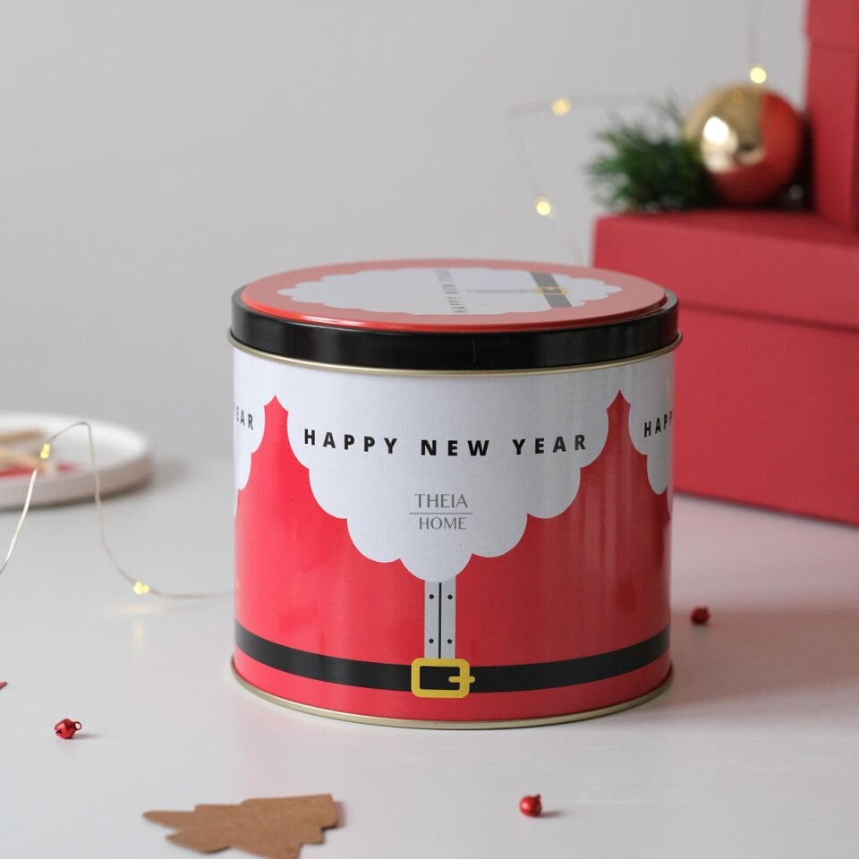 Yeni Yıl Temalı 2’li Metal Kutu