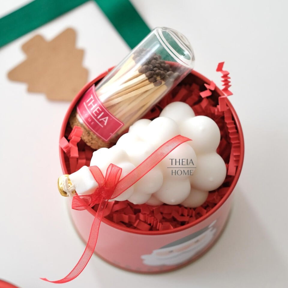 Yeni Yıl Temalı 2’li Metal Kutu