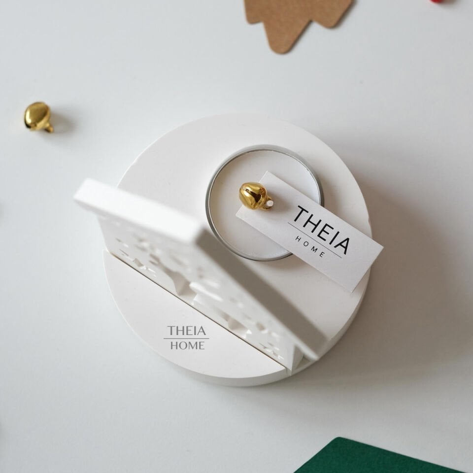 Yeni Yıl Temalı Tealight Mumluk