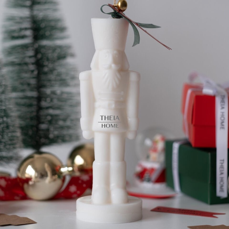 Kurşun Asker Model El Yapımı %100 Vegan Soya Mum