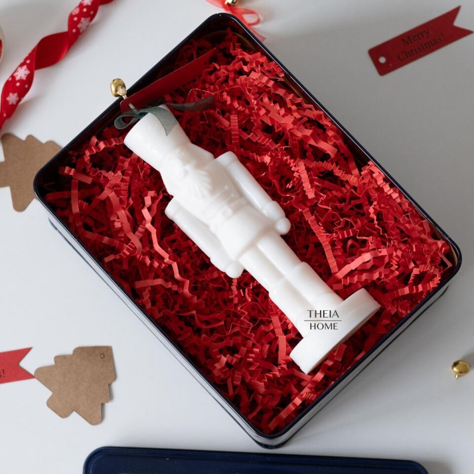 Kurşun Asker Model El Yapımı %100 Vegan Soya Mum