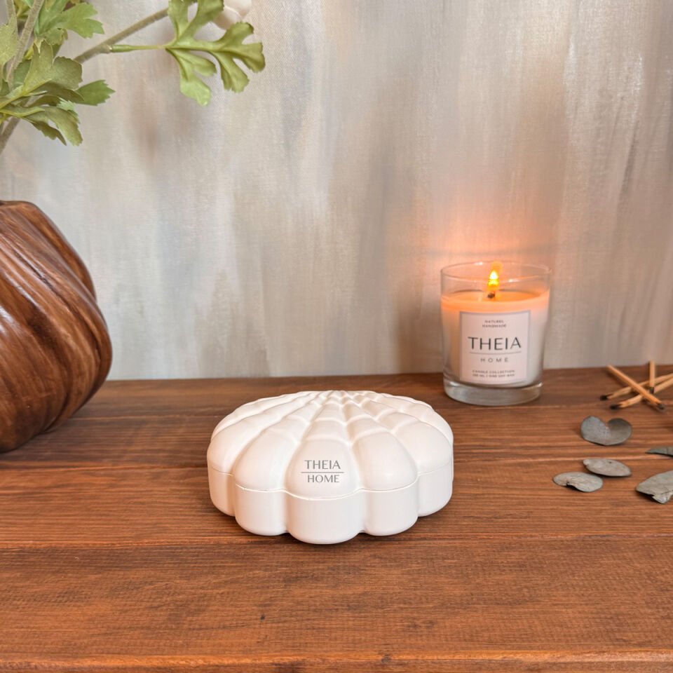 İnci Kabuğu Model Kapaklı Dekoratif Obje