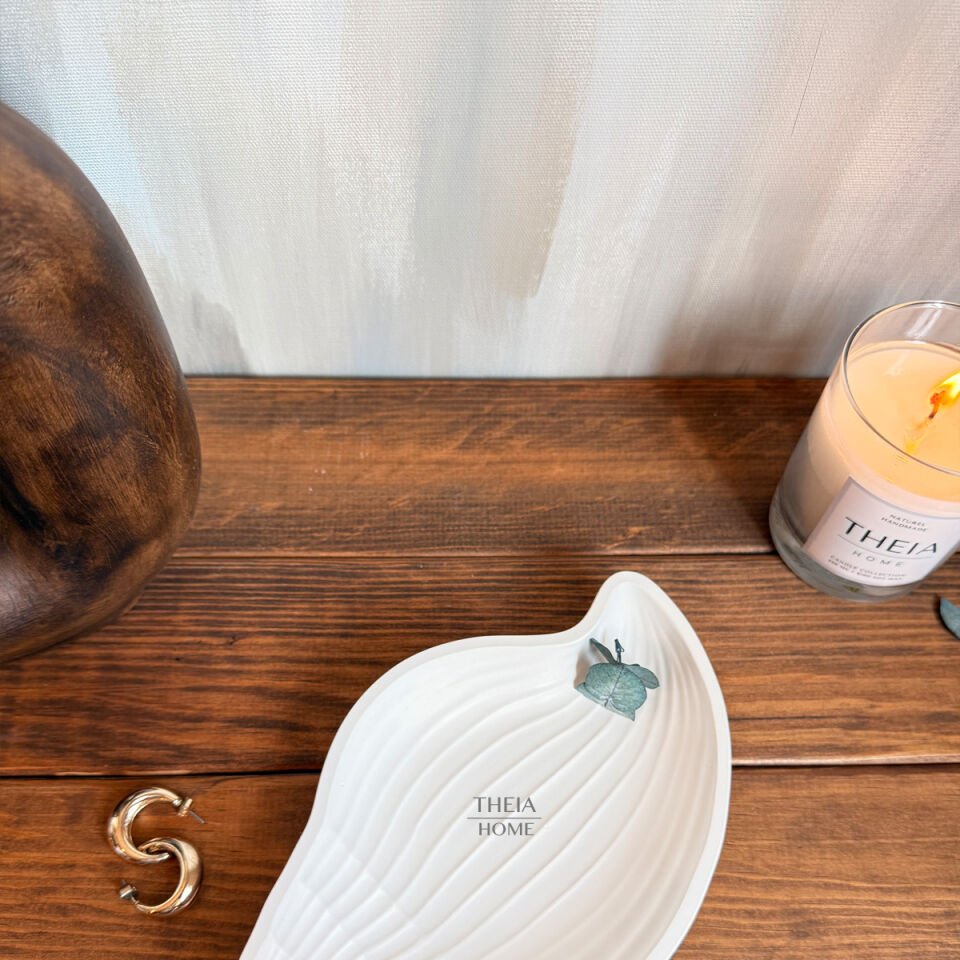 Mercan Model Dekoratif Tabak – Mum / Takı / Sunum Tabağı