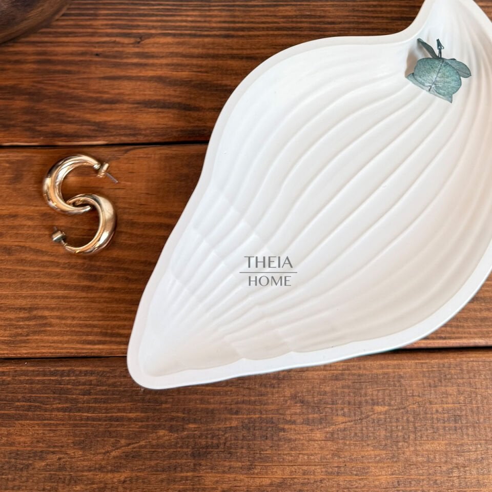 Mercan Model Dekoratif Tabak – Mum / Takı / Sunum Tabağı