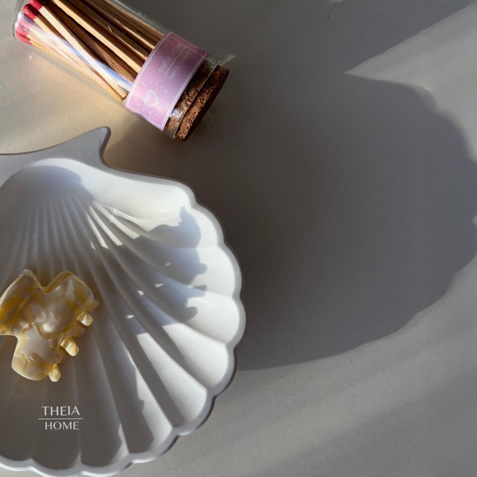 İstiridye Model Dekoratif Tabak