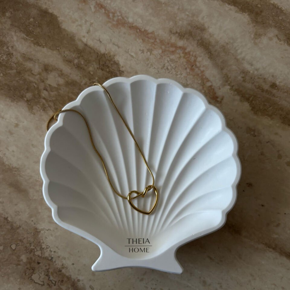 İstiridye Model Dekoratif Tabak