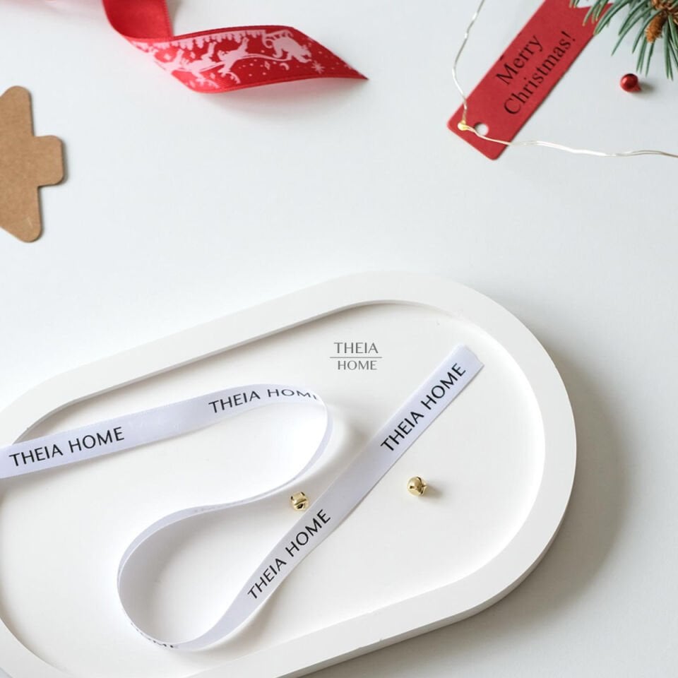 Büyük Oval Dekoratif Tabak – Mum / Takı / Sunum Tabağı