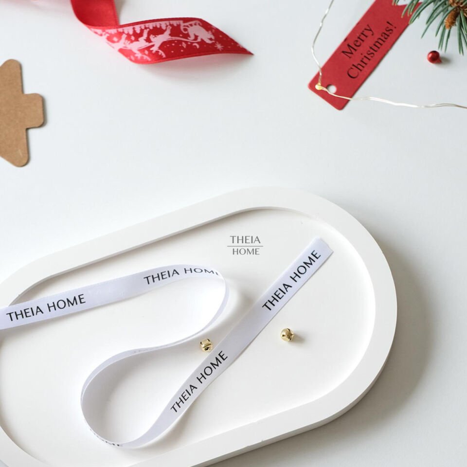 Büyük Oval Dekoratif Tabak – Mum / Takı / Sunum Tabağı