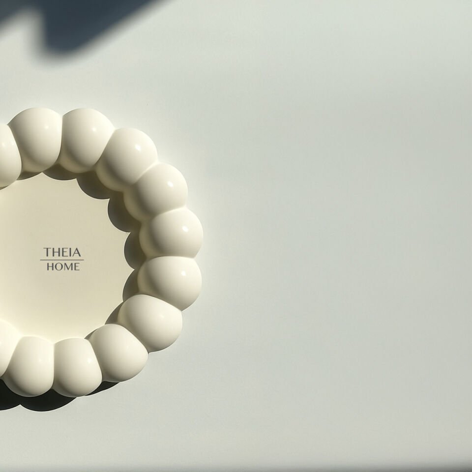 Çiçek Model Dekoratif Tabak