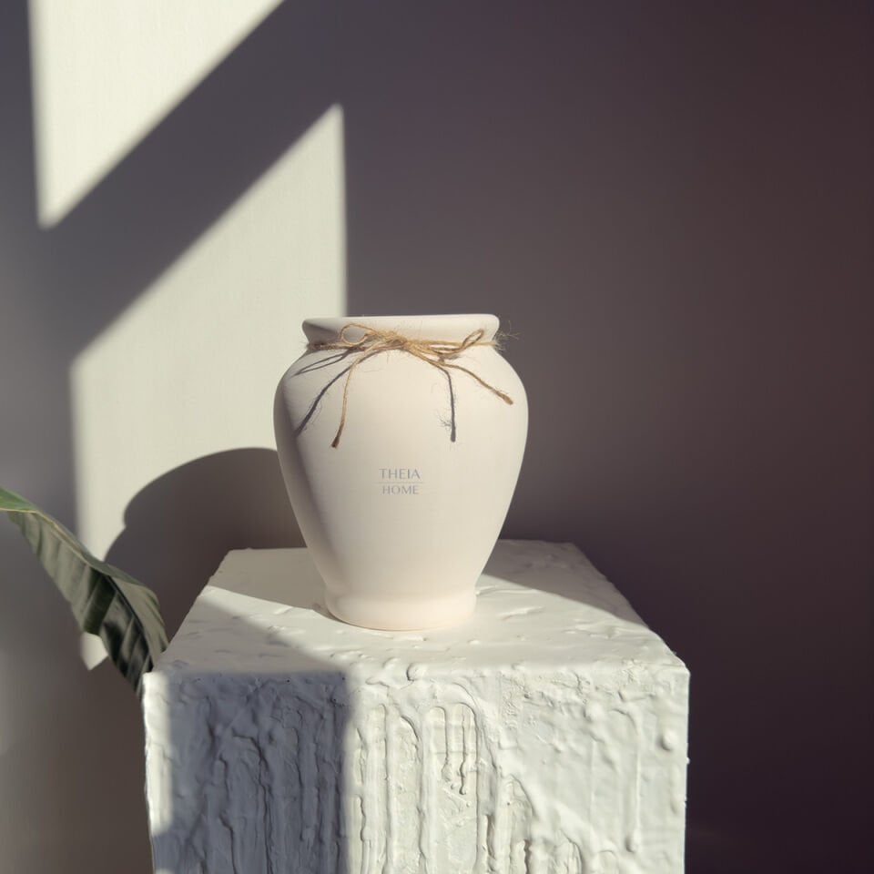 Seramik Rustik Vazo (Mat Dokulu)