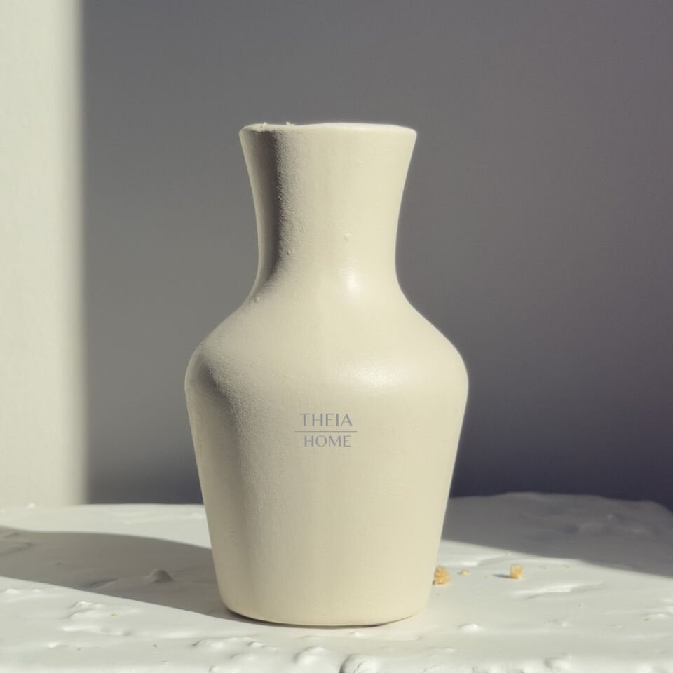 Klasik Boyunlu Seramik Vazo