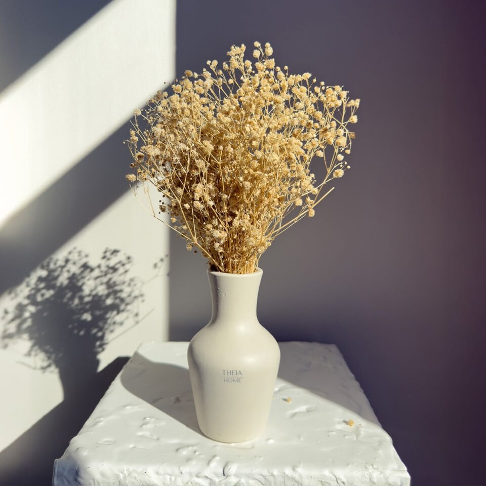 Klasik Boyunlu Seramik Vazo