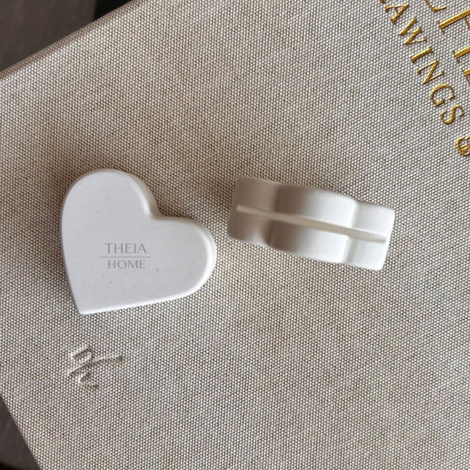 2’li Kalp & Çiçek Kartlık Seti