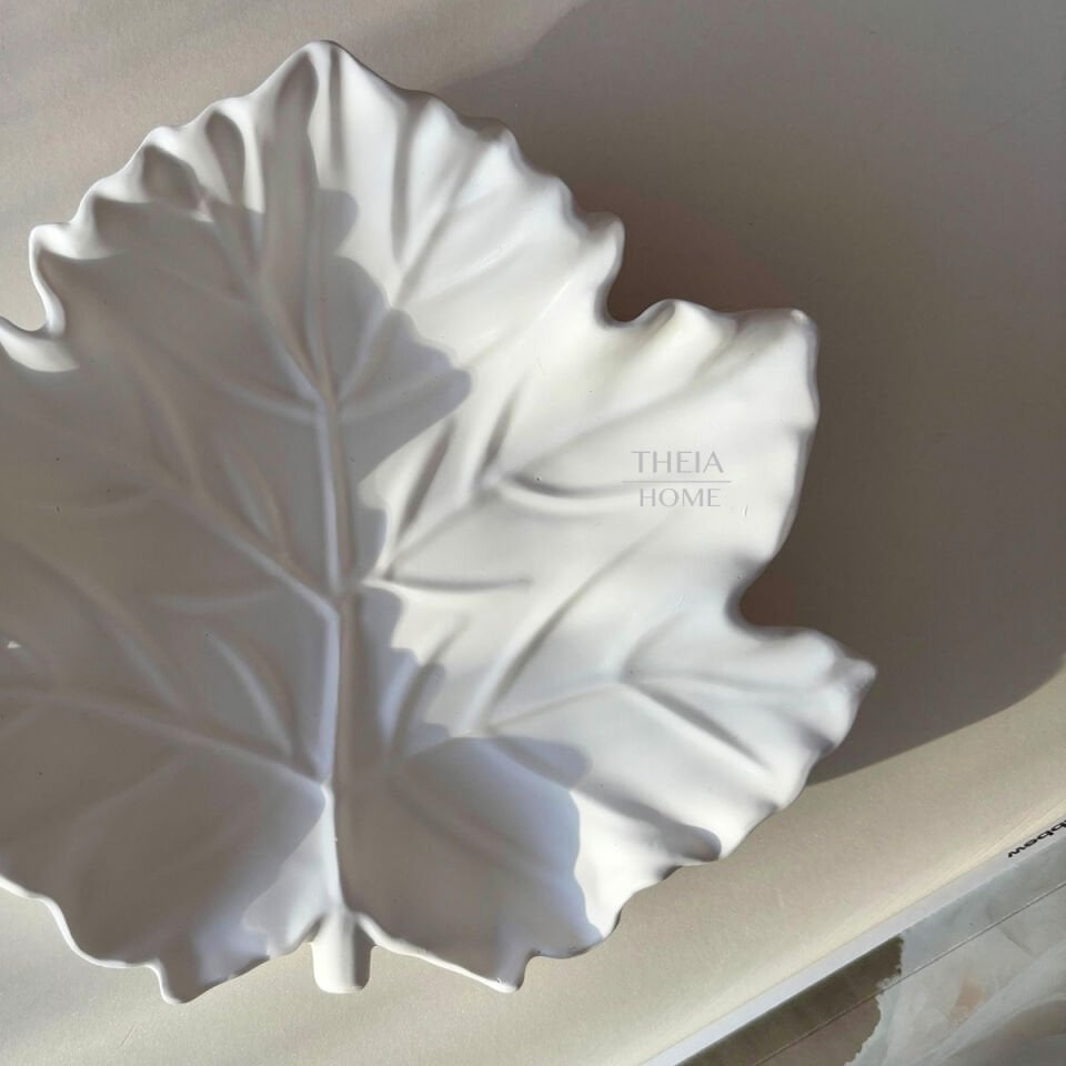 Dekoratif Takı Tabağı Yaprak Model