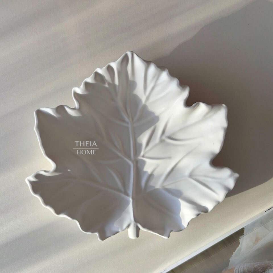 Dekoratif Takı Tabağı Yaprak Model