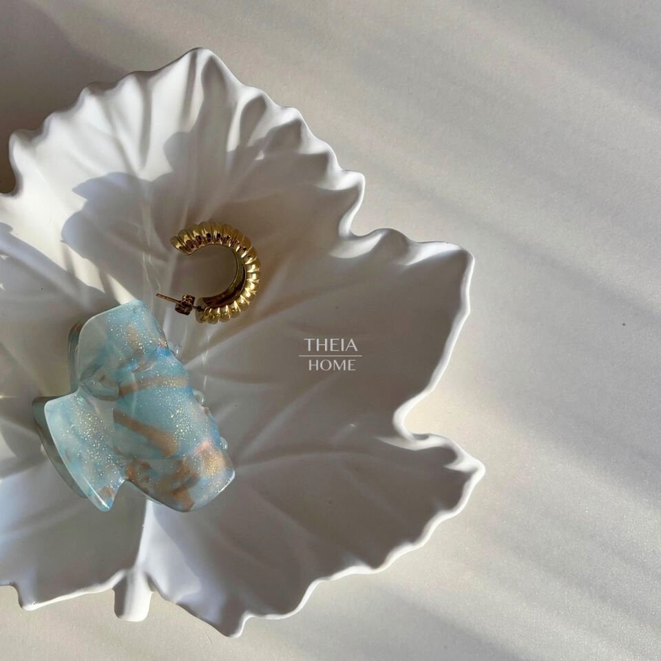 Dekoratif Takı Tabağı Yaprak Model