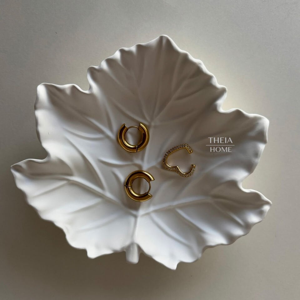 Dekoratif Takı Tabağı Yaprak Model