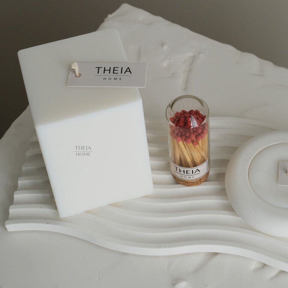 4’lü Soya Mum & Tabak Seti – Vanilya Kokulu