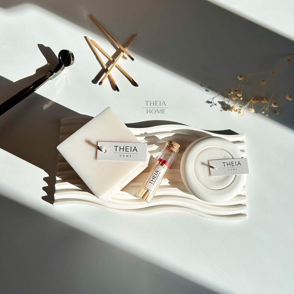 4’lü Soya Mum & Tabak Seti – Vanilya Kokulu