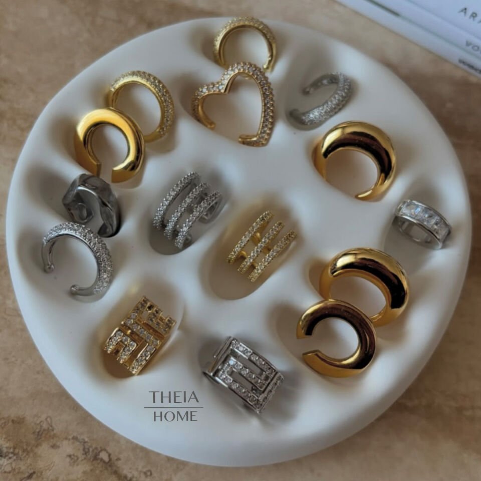 Dekoratif Takı Tabağı Minimal Takı Organizer