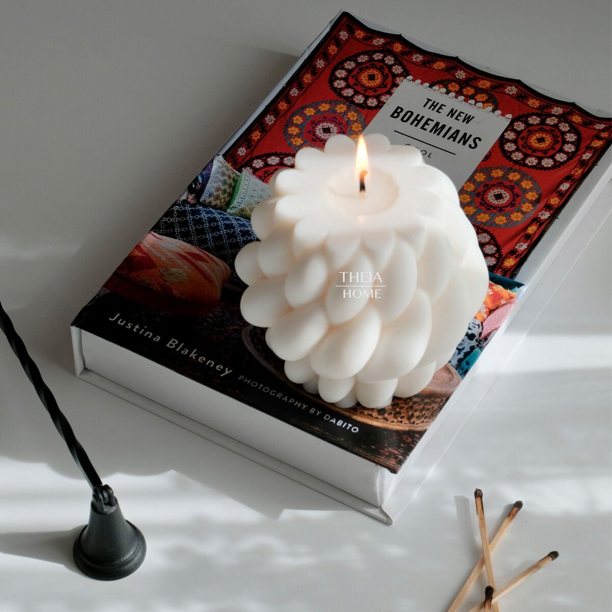 Burgu Model Soya Mum – Vanilya Kokulu & Vegan