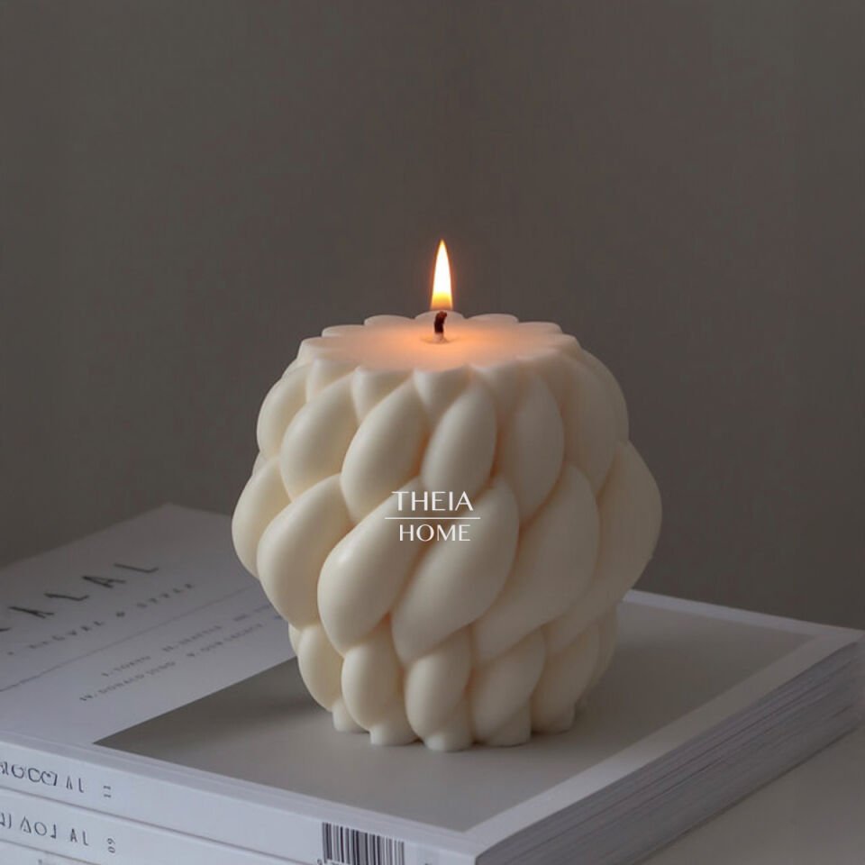 Burgu Model Soya Mum – Vanilya Kokulu & Vegan