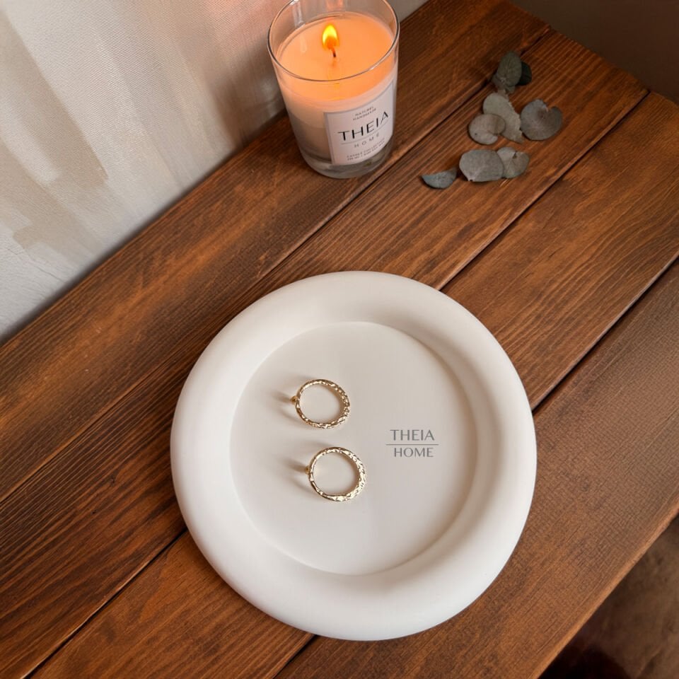 Yuvarlak Model Dekoratif Tabak – Büyük Boy