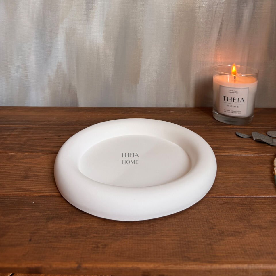 Yuvarlak Model Dekoratif Tabak – Büyük Boy