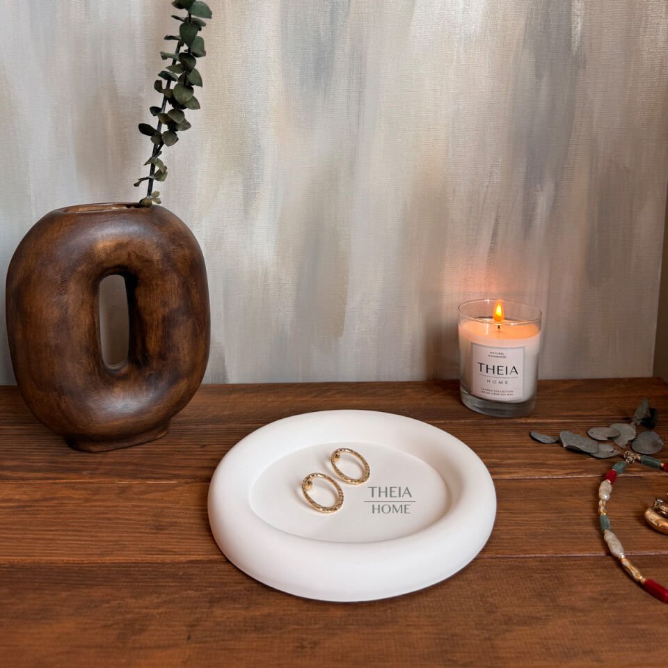 Yuvarlak Model Dekoratif Tabak – Büyük Boy