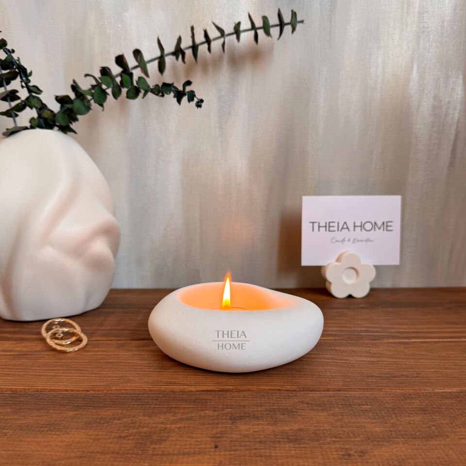 Dekoratif Tealight Mumluk – 1 Adet Tealight Mum Hediyeli