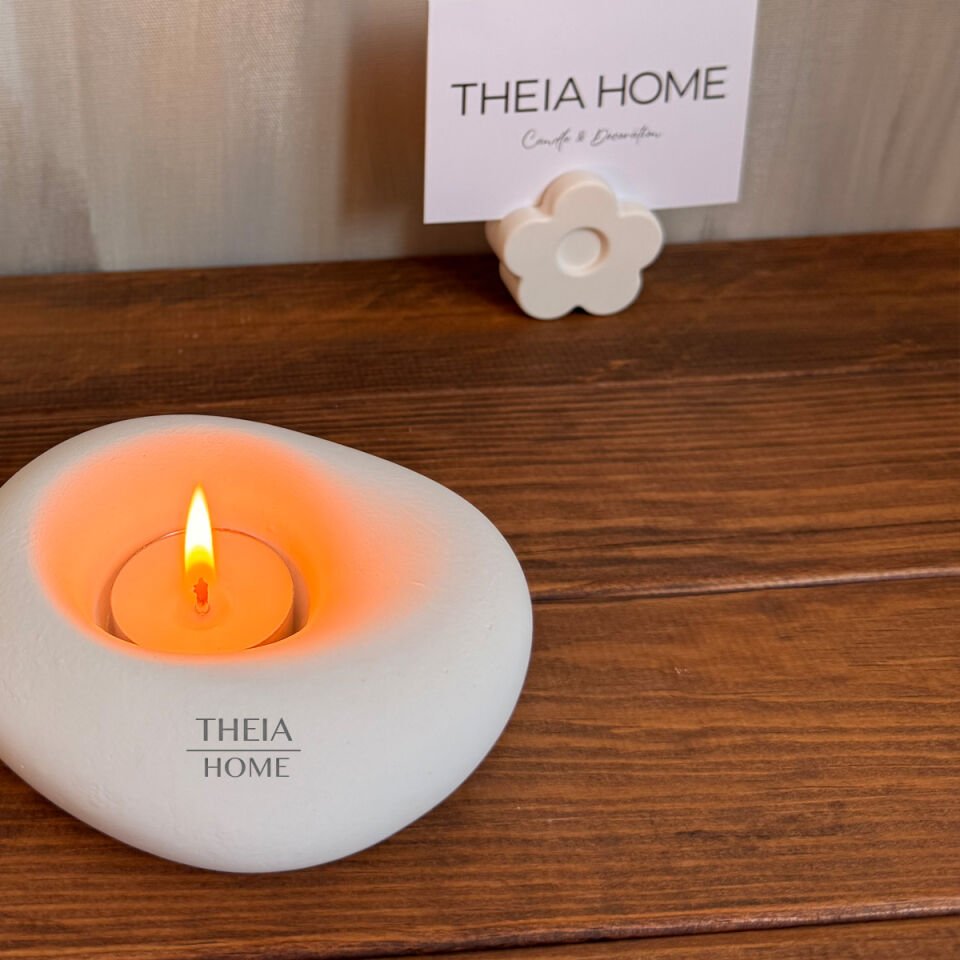 Dekoratif Tealight Mumluk – 1 Adet Tealight Mum Hediyeli