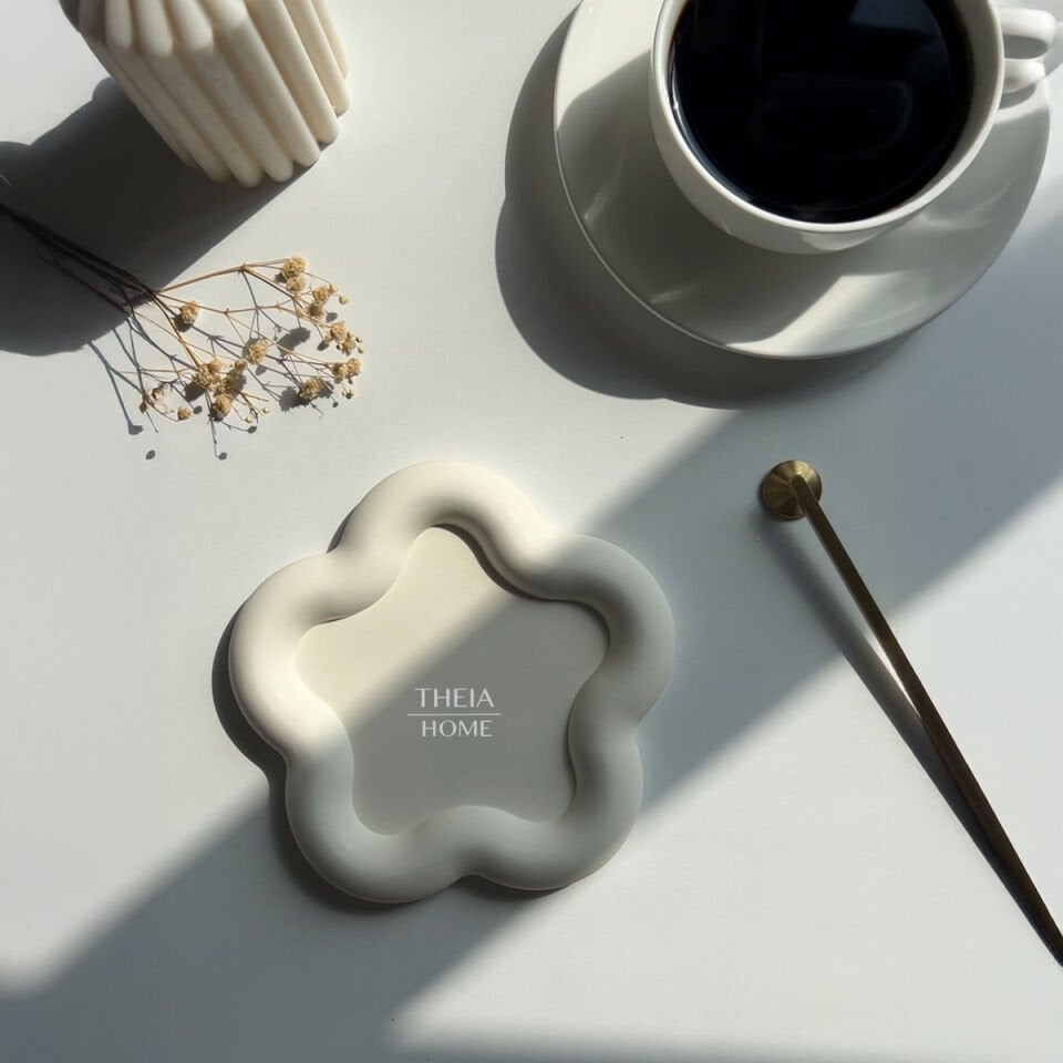 Çiçek Model Dekoratif Tabak