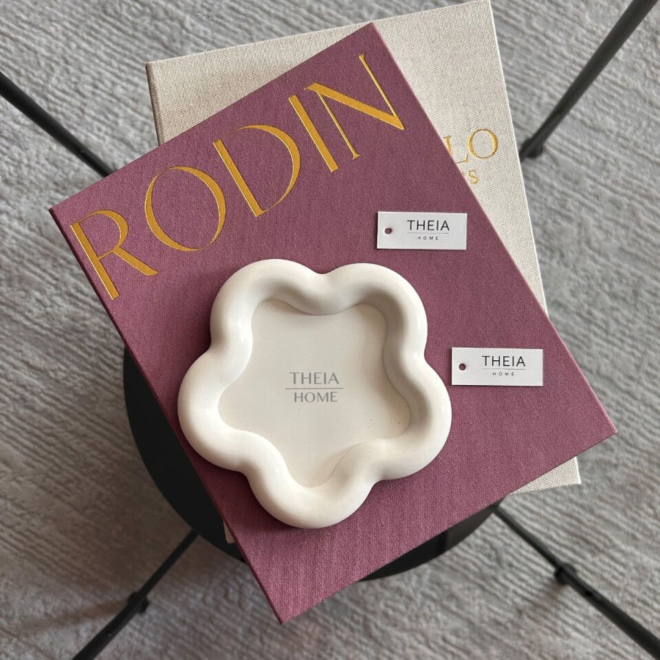 Çiçek Model Dekoratif Tabak