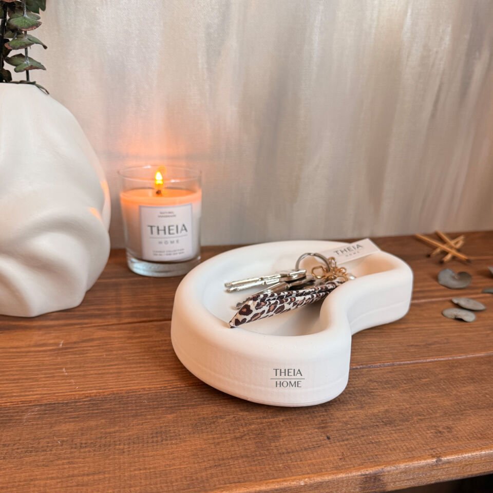 Yarım Ay Model Büyük Dekoratif Tabak