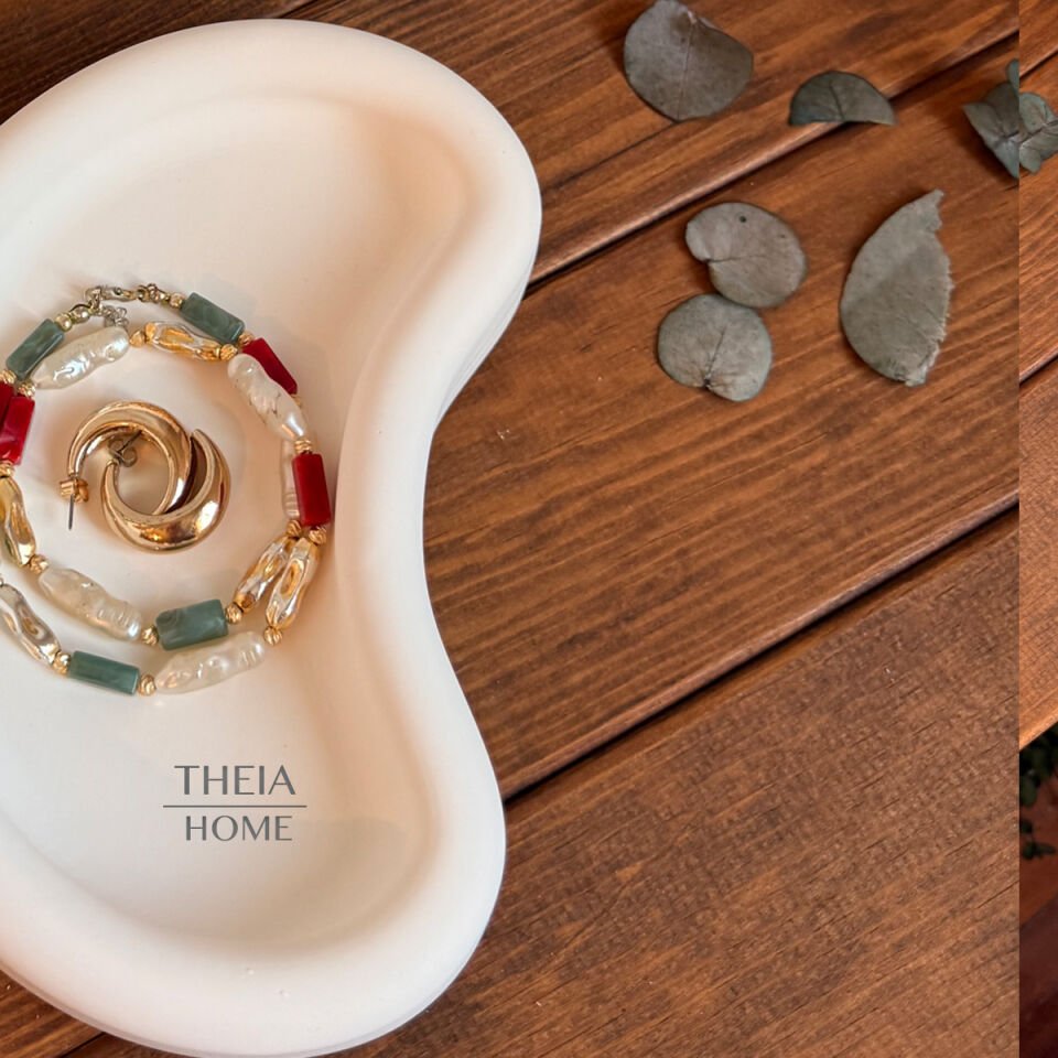 Yarım Ay Model Büyük Dekoratif Tabak