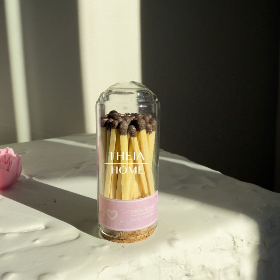 Theia Cam Kibrit – Pembe Koleksiyon