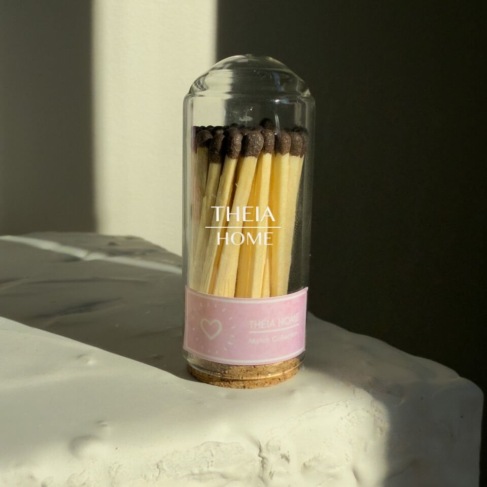 Theia Cam Kibrit – Pembe Koleksiyon