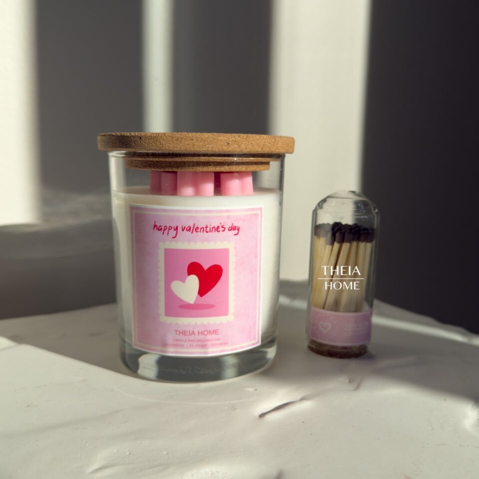 Theia Cam Kibrit – Pembe Koleksiyon