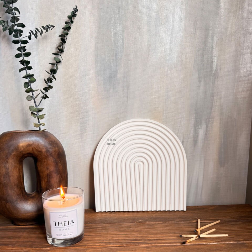 Gökkuşağı Model Dekoratif Tabak