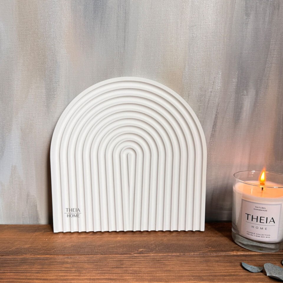 Gökkuşağı Model Dekoratif Tabak