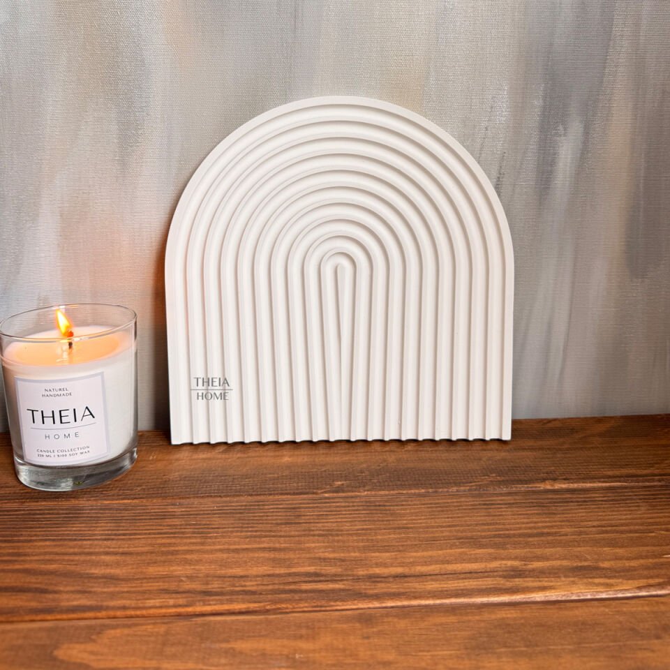 Gökkuşağı Model Dekoratif Tabak